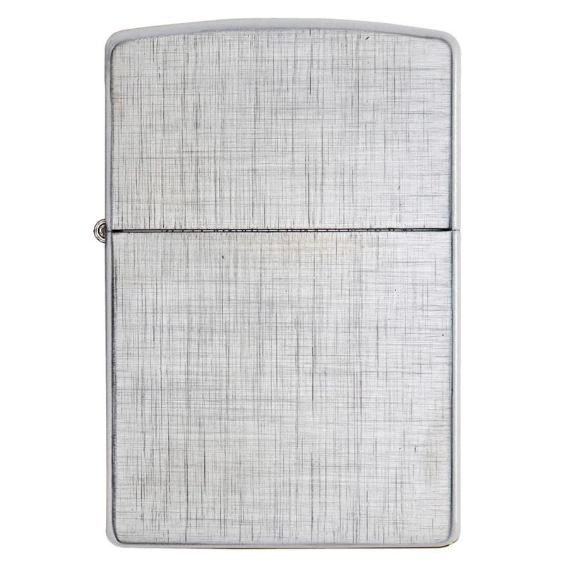 ENCENDEDOR ZIPPO CLASSIC LINEN WEAVE PLATEADO ZP28181 - 1