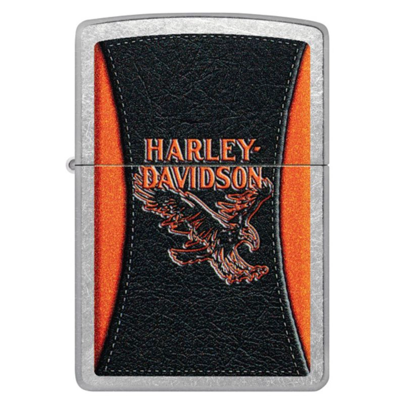 ENCENDEDOR ZIPPO HARLEY-DAVIDSON® LEATHERED EAGLE DESIGN ZP47097 - 1