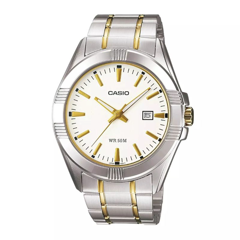 RELOJ CASIO MTP-1308SG-7AVDF ACERO PLATEADO - 1