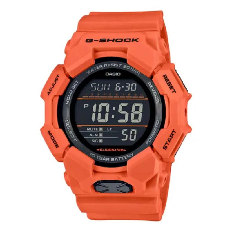 RELOJ CASIO G-SHOCK VINTAGE DIGITAL GD-010-4DR NARANJO - 1