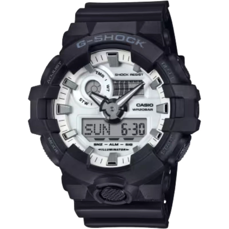 RELOJ DIGITAL G-SHOCK GA-700WD-1A BLANCO HOMBRE - 1