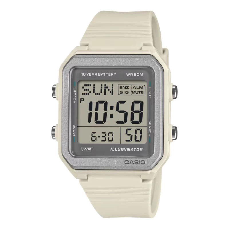 RELOJ CASIO VINTAGE UNISEX W-221H-8AV DIGITAL 10 AÑOS DE BATERIA - 1