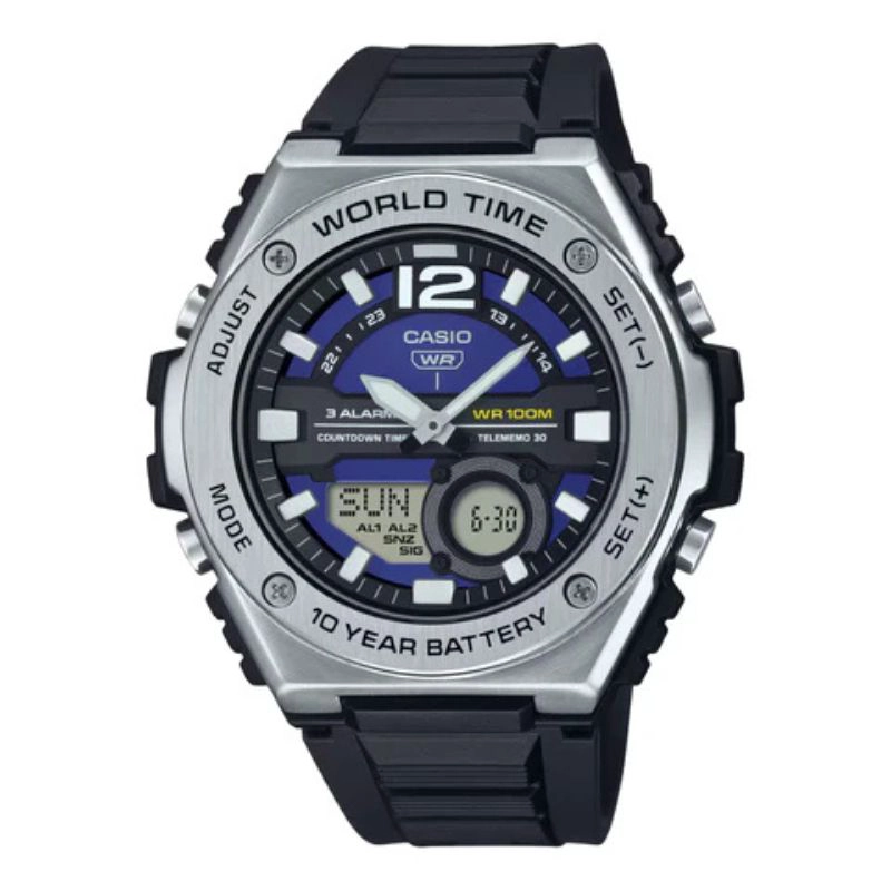 RELOJ CASIO MWQ-100-2AV HOMBRE - ANALOGO DIGITAL - 1