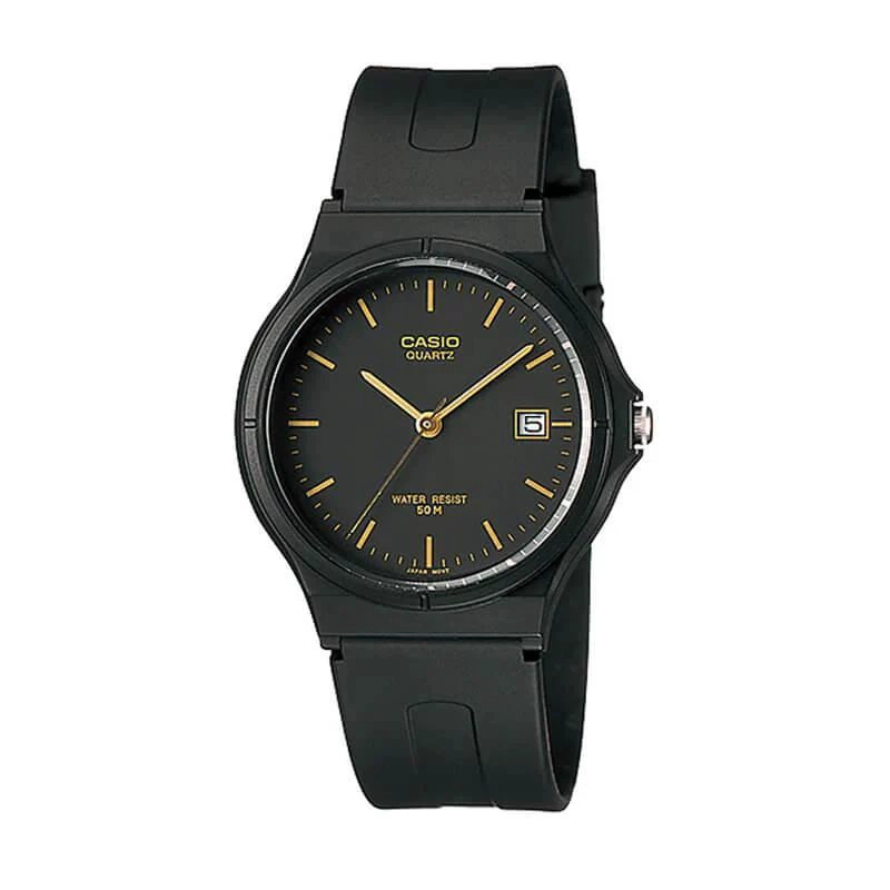 RELOJ CASIO VINTAGE UNISEX MW-59-1EVDF NEGRO FLAT DIAL - 1