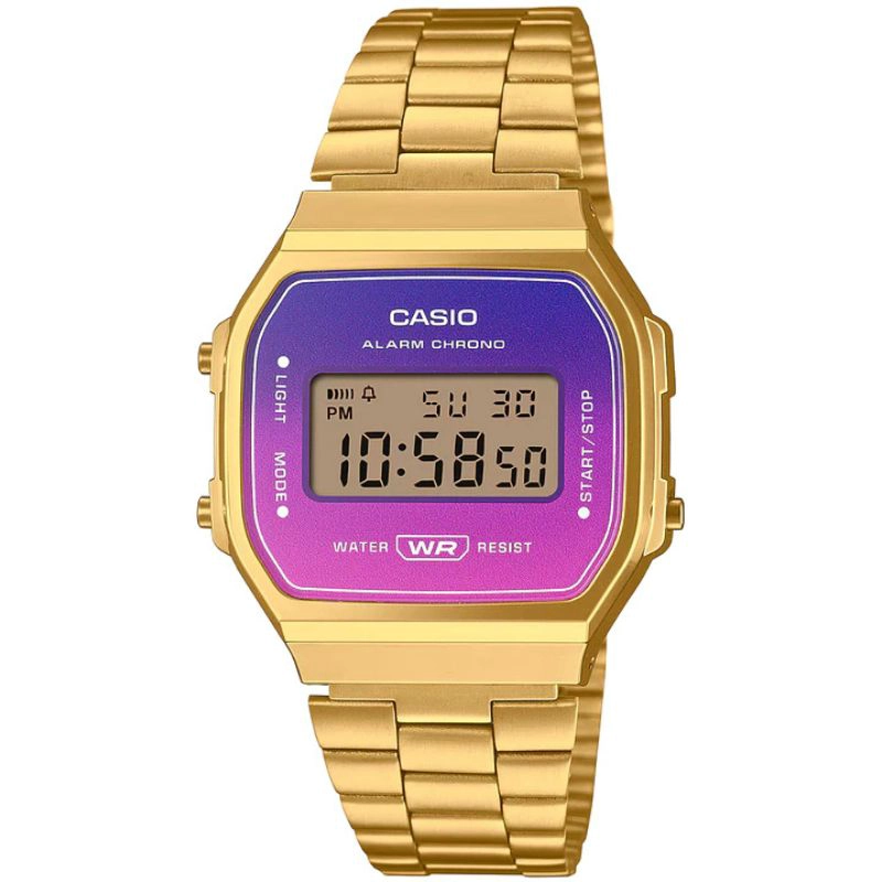 RELOJ CASIO VINTAGE UNISEX COLECCION 2022 ICONIC A168WERG-2A - 1