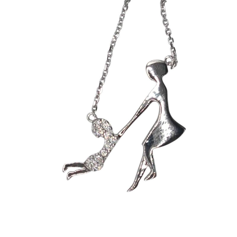 COLLAR RODIO MAMA DE PLATA PLATA EXTENSIBLE 4927FNSWSH1 - 1