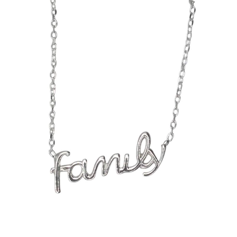 COLLAR DE PLATA FAMILIA GIA11708 - 1