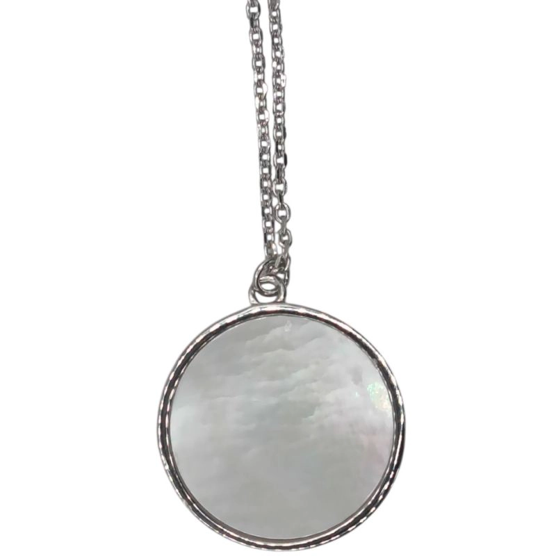 COLLAR DE PLATA RODIO LOVE 13011FNSWSH1 - 2