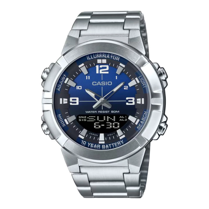 RELOJ DIGITAL-ANALOGO CASIO HOMBRE AMW-870DA-2A1VD - 1