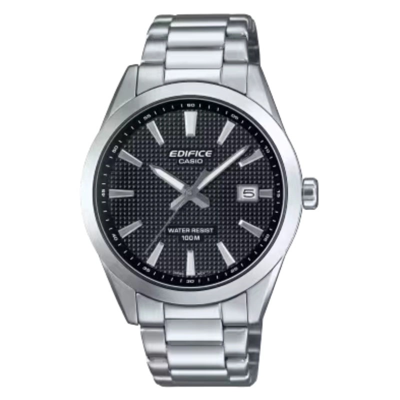 RELOJ CASIO EDIFICE EFV-160D-1A CAJA Y CORREA DE ACERO 40MM - 1