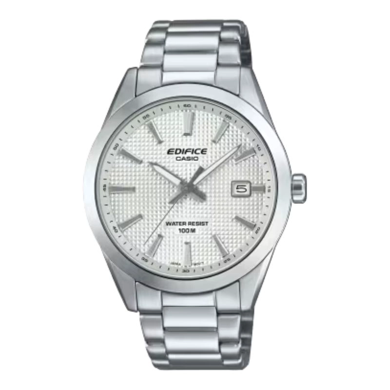RELOJ CASIO EDIFICE EFV-160D-7A CAJA Y CORREA DE ACERO 40MM - 1