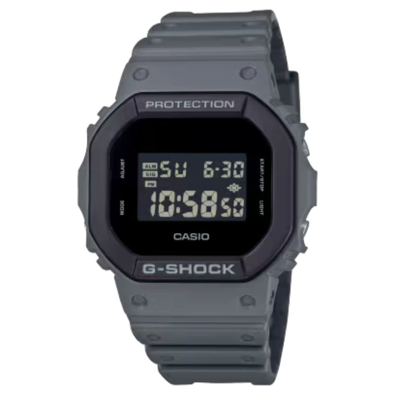 RELOJ CASIO G-SHOCK VINTAGE DW-5610UU-8 GRIS BIORESINA - 1