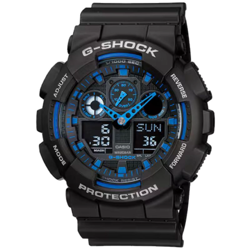 RELOJ G-SHOCK DIGITAL HOMBRE GA-100-1A2DR - 1