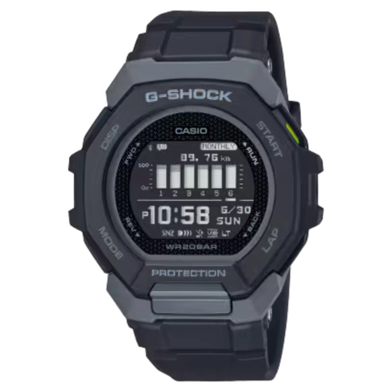 RELOJ CASIO G-SHOCK G-SQUAD GBD-300-1DR BLUETOOTH - 1