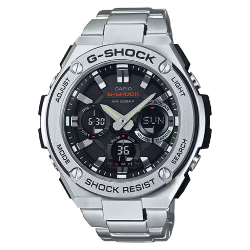 RELOJ G-SHOCK HOMBRE GST-S110D-1ADR G-STEEL GSHOCK SOLAR - 1