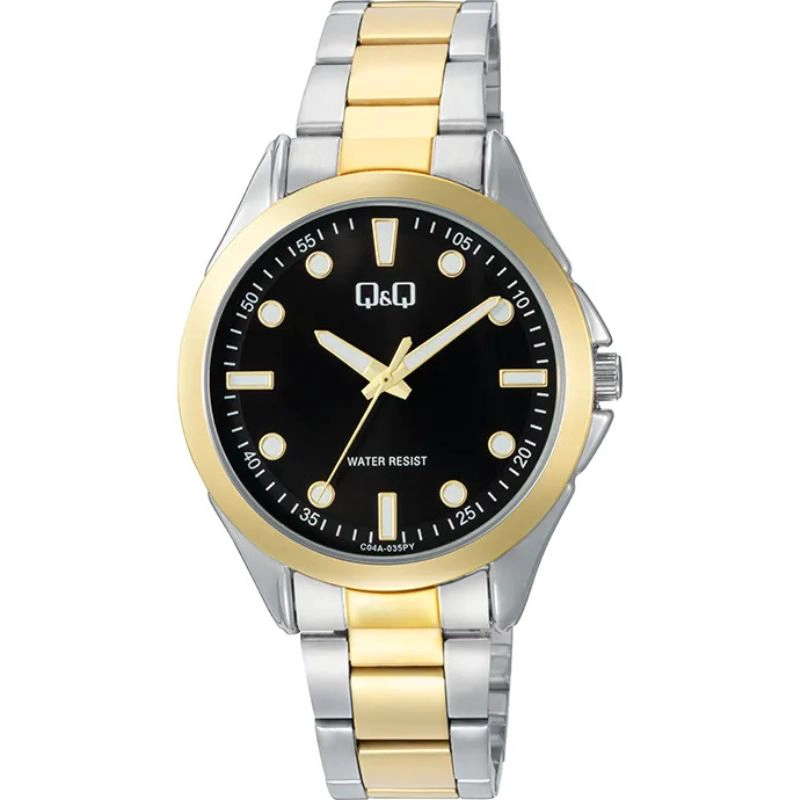 RELOJ Q&Q HOMBRE ANALOGO C04A-035PY - 1