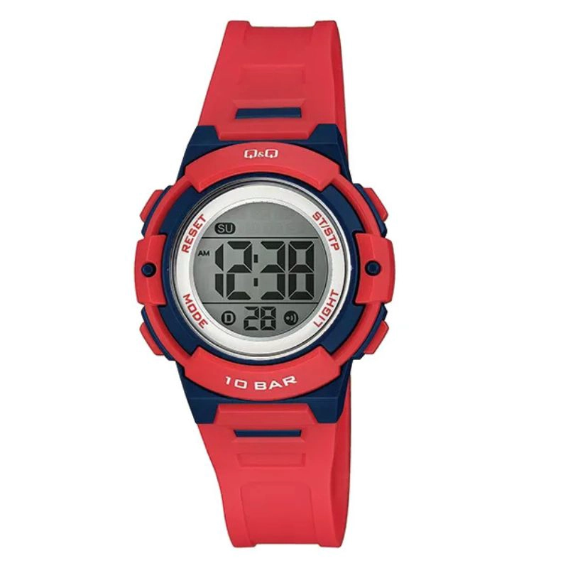 RELOJ Q&Q M185J002Y ROJO/NEGRO INFANTIL - 1