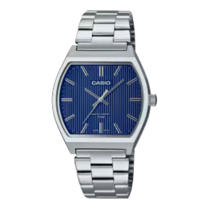 RELOJ  ESFERA AZUL CUARZO MTP-B140D-2A PARA HOMBRE - 1
