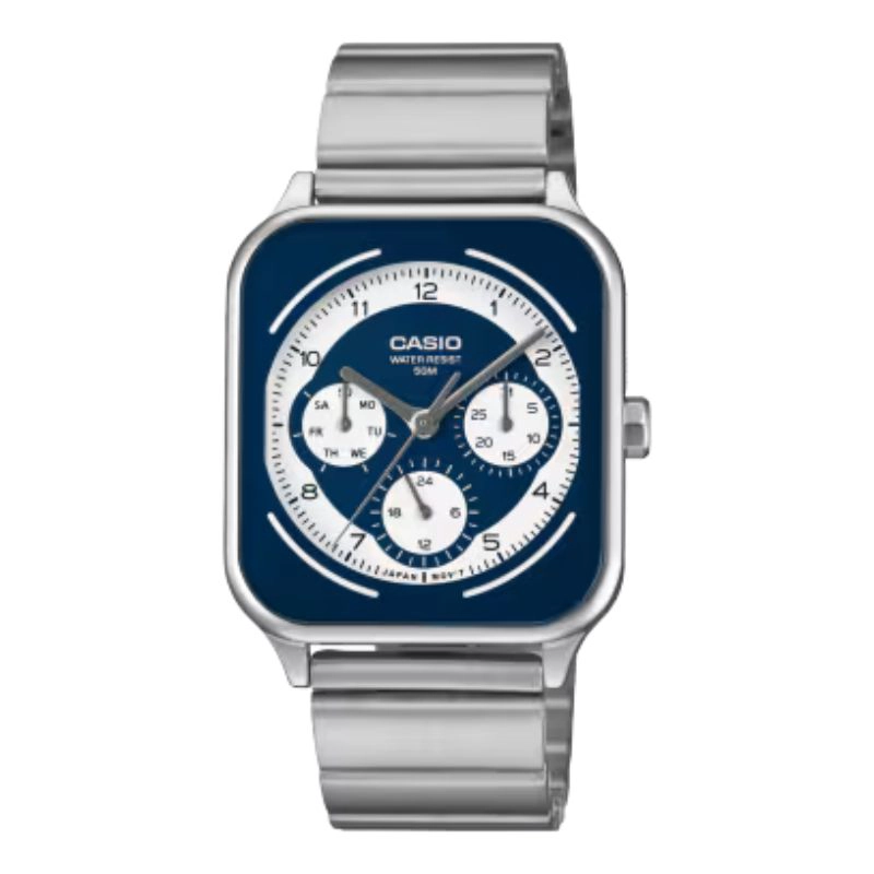 RELOJ CASIO MOONPHASE MTP-M307D-2B UNISEX - ANALOGO - 1
