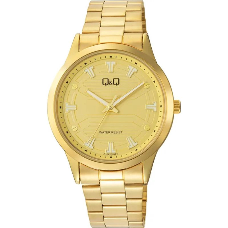 RELOJ Q&Q HOMBRE ANALOGO C10A-059PY - 1