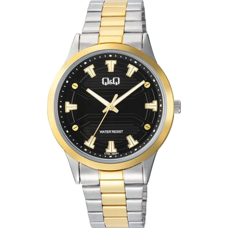 RELOJ Q&Q HOMBRE ANALOGO C10A-060PY - 1