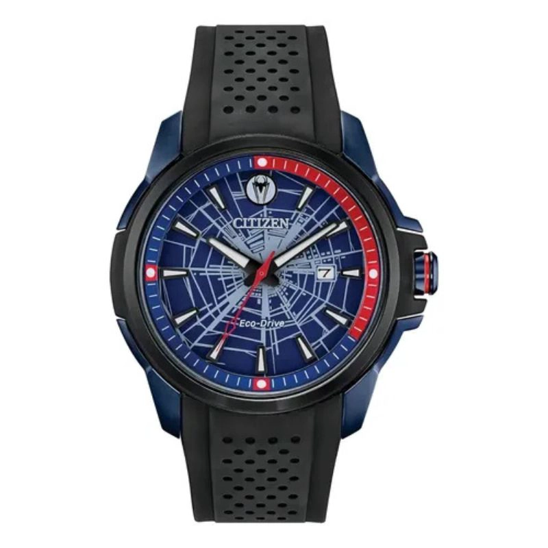 RELOJ CITIZEN AZUL SPIDER-MAN PARA CABALLERO AW1156-01W - 1
