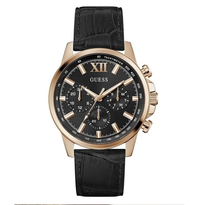 RELOJ MULTIFUNCION NEGRO GUESS WALKER - GW0901G5 - 1