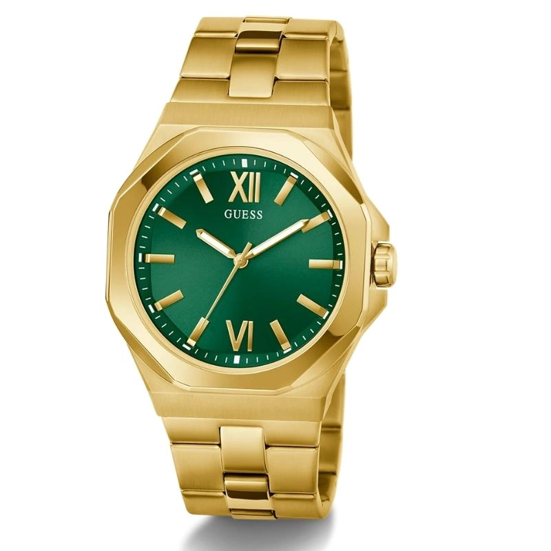 RELOJ ANALOGICO DORADO  EMPEROR  GUESS - GW0849G2 - 1