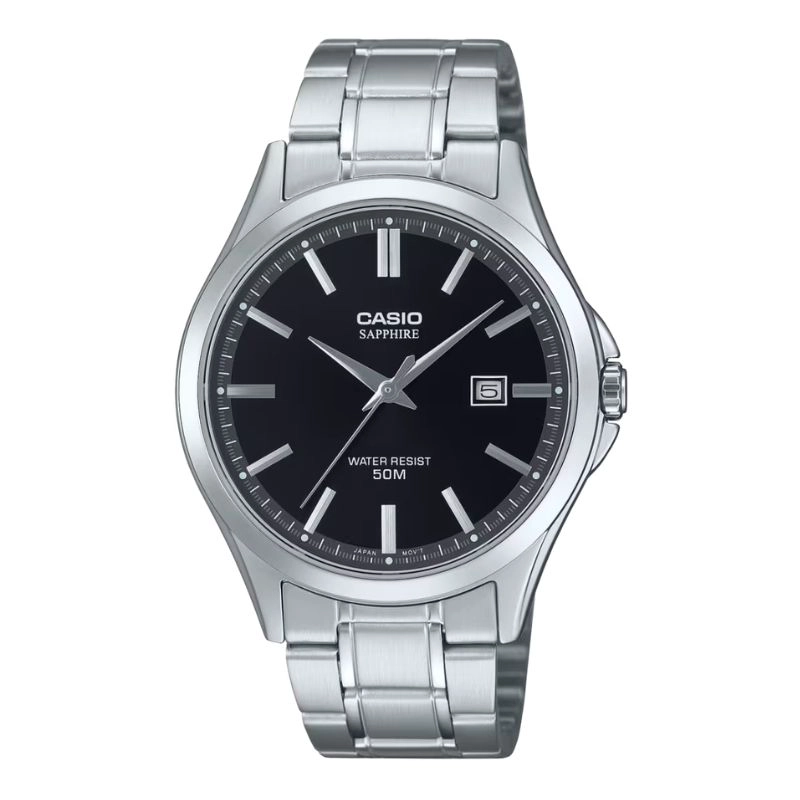 RELOJ CASIO MTS-115D-1A CRISTAL DE ZAFIRO HOMBRE - 1