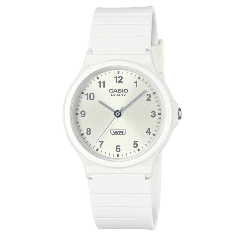 RELOJ CASIO VINTAGE MQ-24B-7B BLANCO NUMEROS - 1