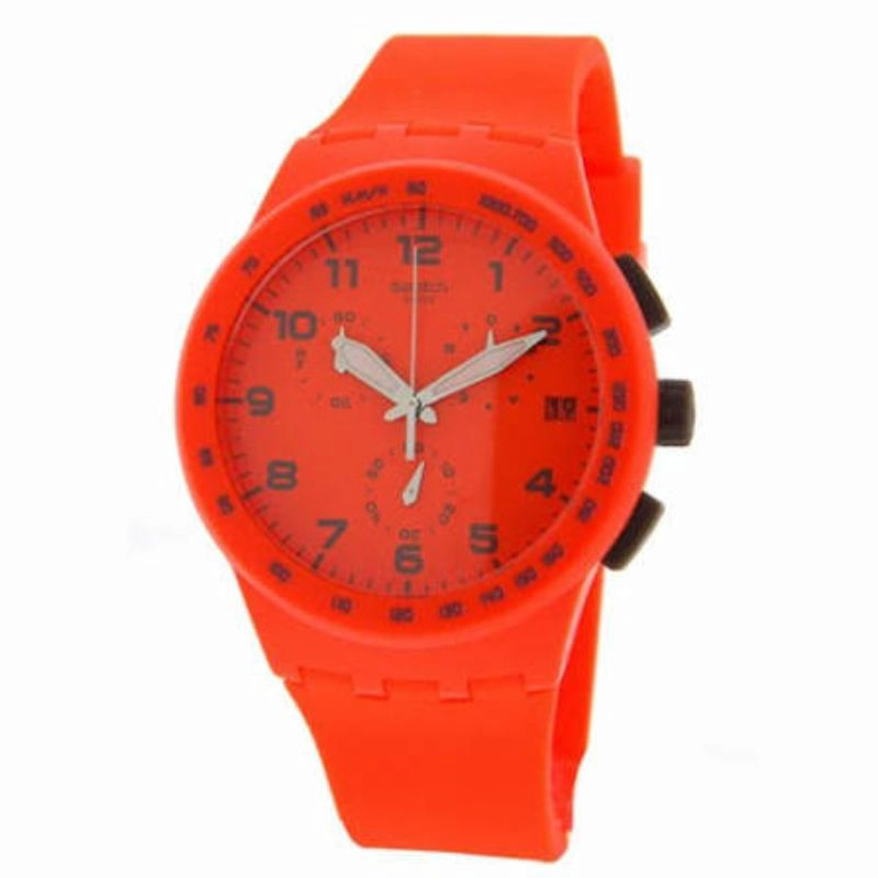 RELOJ SWATCH ORIGINALS CHRONO WILD ORANGE SUSO400 UNISEX - 1