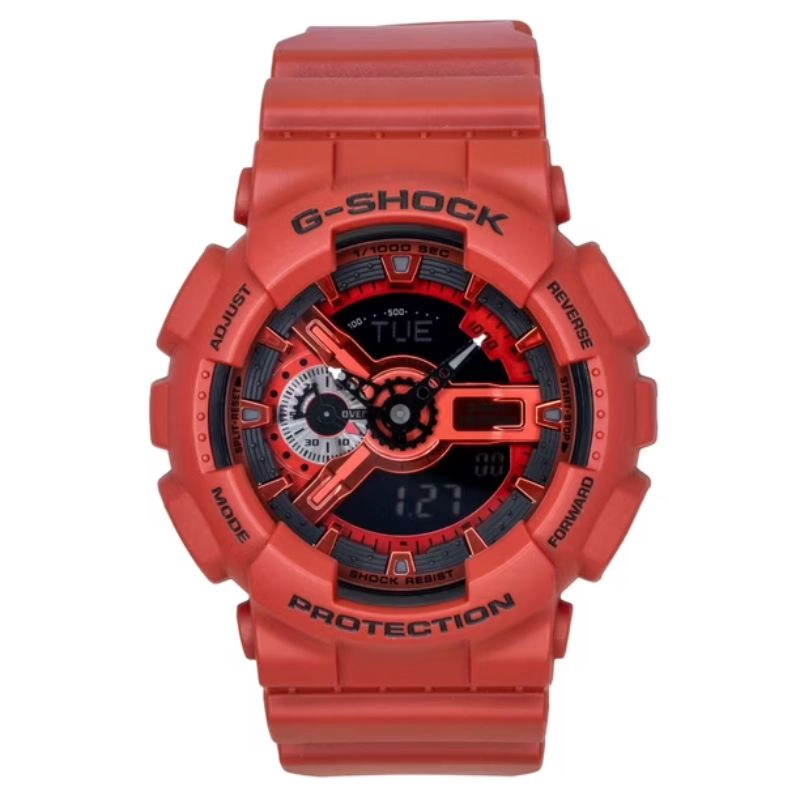 RELOJ ANALOGO-DIGITAL G-SHOCK CASIO, GA-110RRB-4A - 1