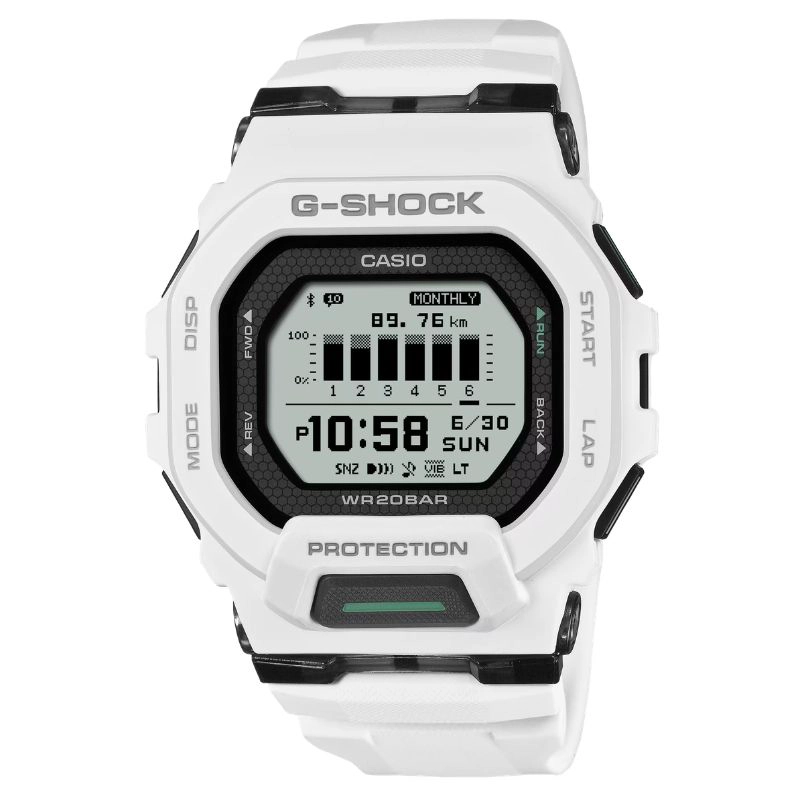 RELOJ CASIO BLUETOOTH/PANTALLA MIP G-SHOCK G-SQUAD GBD-200-7D - 1