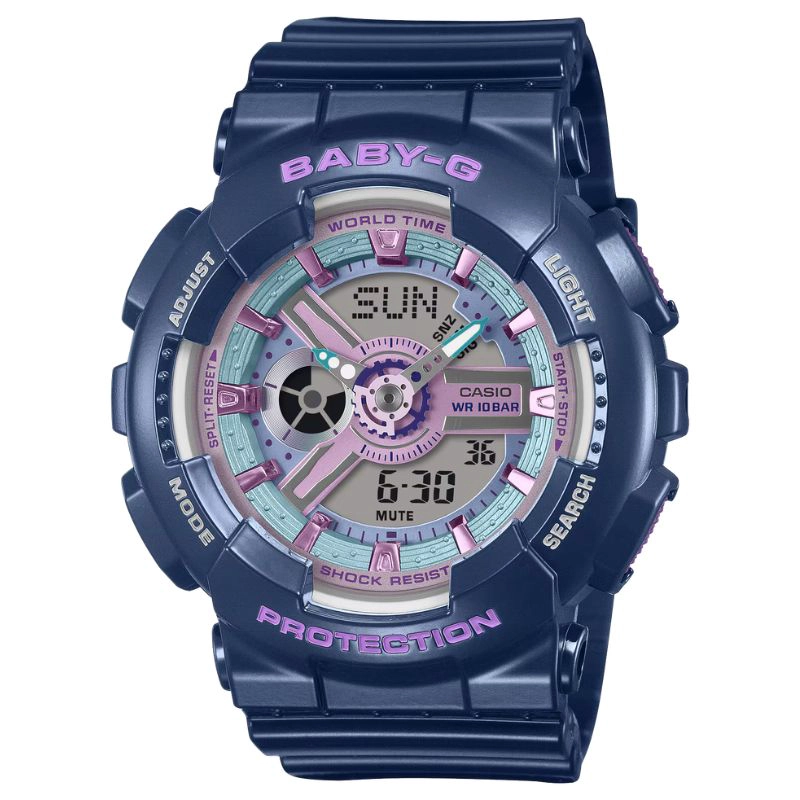 RELOJ ANALOGO-DIGITAL BABY-G DE CASIO, BA-110MC-2ADR - 1