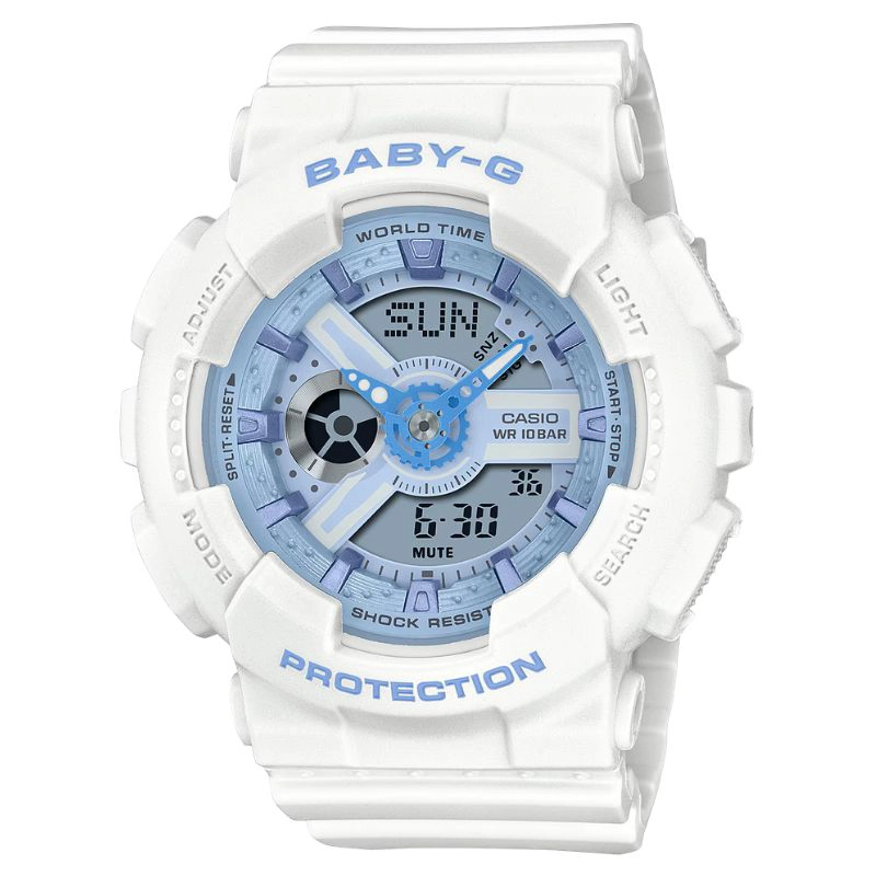 RELOJ ANALOGO-DIGITAL PARA MUJER CASIO BABY-G, BA-110XBE-7ADR - 1