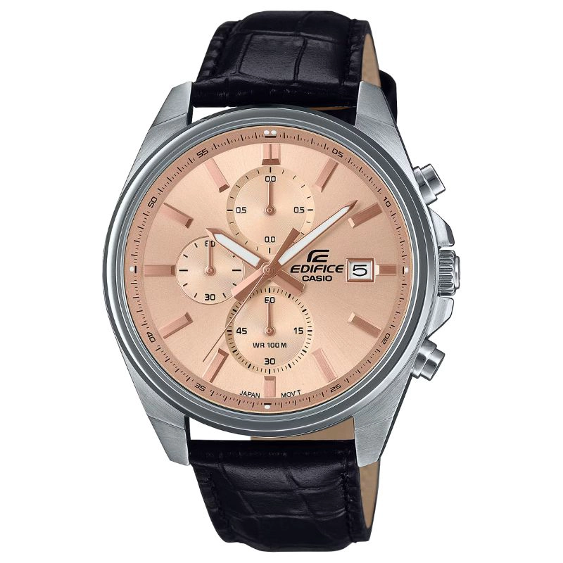 RELOJ CASIO EDIFICE EFV-610EL-5A CHRONOGRAPH ACERO - 1