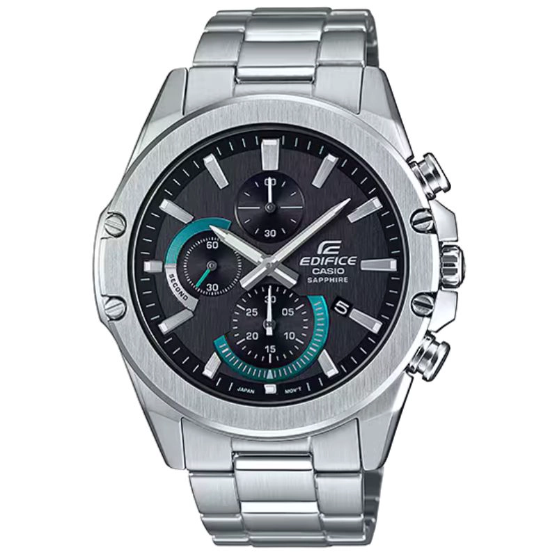 RELOJ CASIO EDIFICE CRISTAL DE ZAFIRO EFR-S567D-1AV - 1