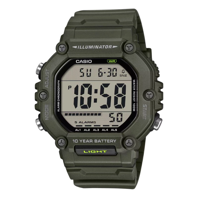 RELOJ DIGITAL CASIO HOMBRE AE-1600HX-3AV - 1