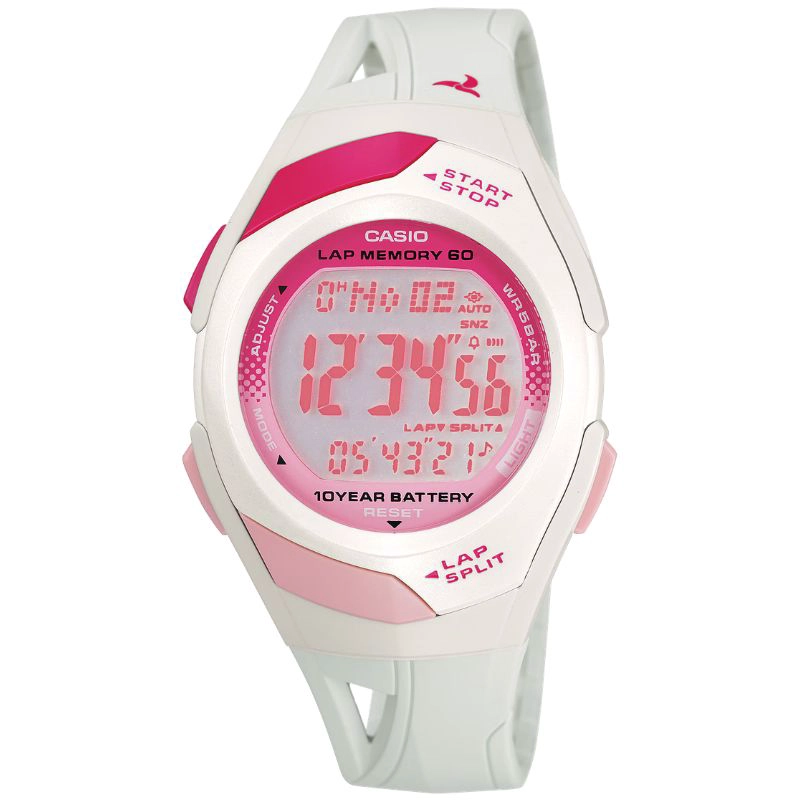 RELOJ CASIO MUJER DIGITAL RESINA SPORT STR-300-7 - 1