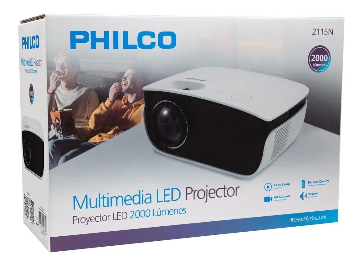 PROYECTOR PHILCO 2000 LÚMENES - 2