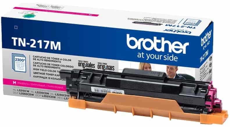 TONER BROTHER TN-217 MAGENTA HASTA 2300PGS - 1