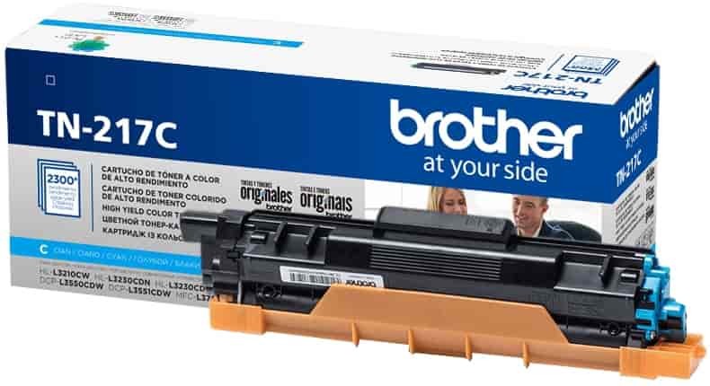 TONER BROTHER TN-217 CYAN HASTA 2300PGS - 1