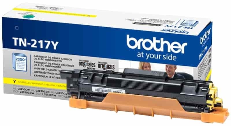 TONER BROTHER TN-217 YELLOW HASTA 2300PGS - 1