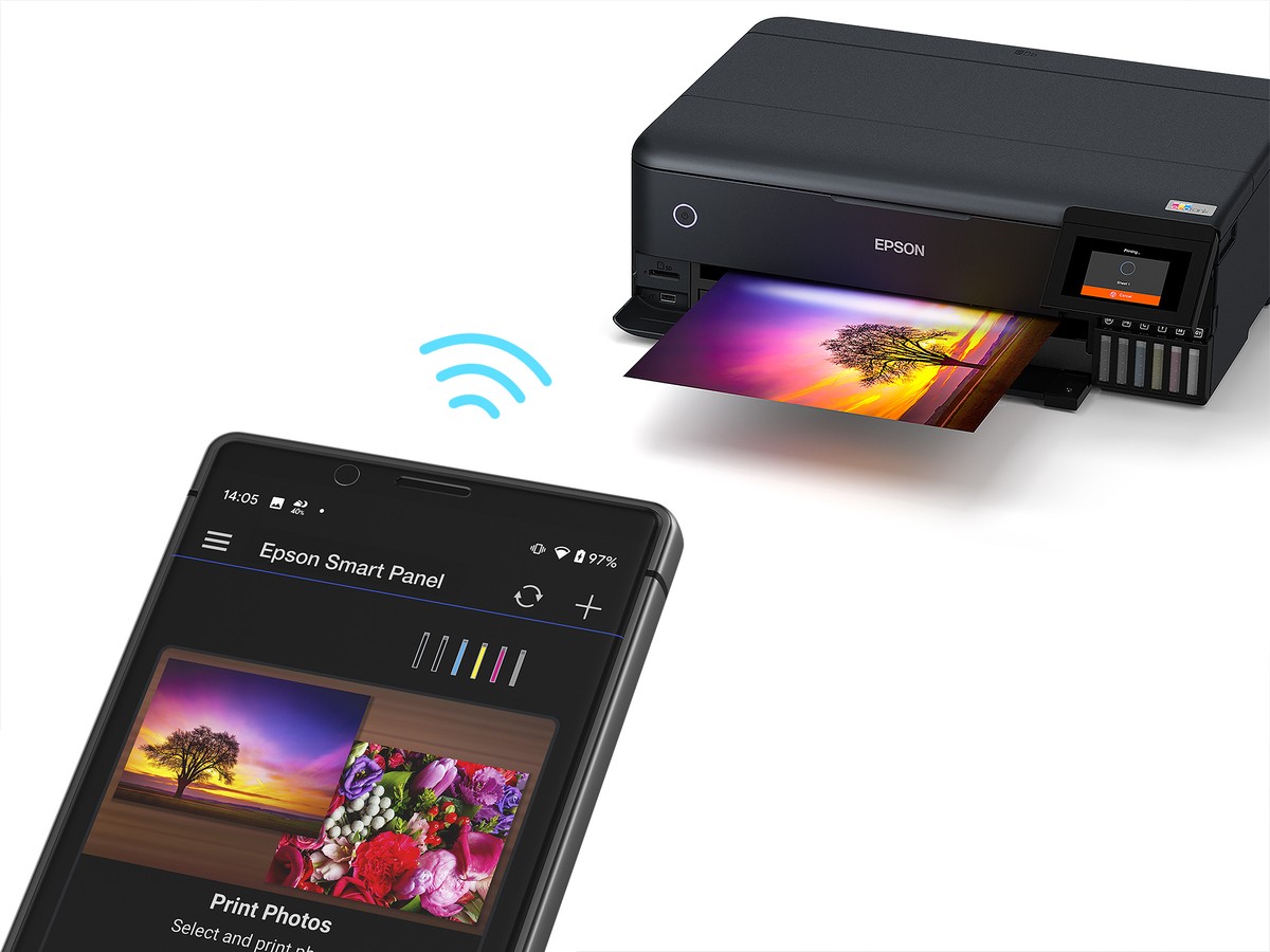 MULTIFUNCIONAL EPSON L8180 ECOTANK A3 USB WIFI RED - 4