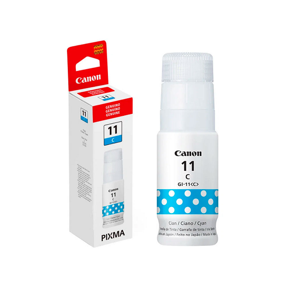 TINTA CANON BOTELLA CYAN GI-11 G3160 - 1