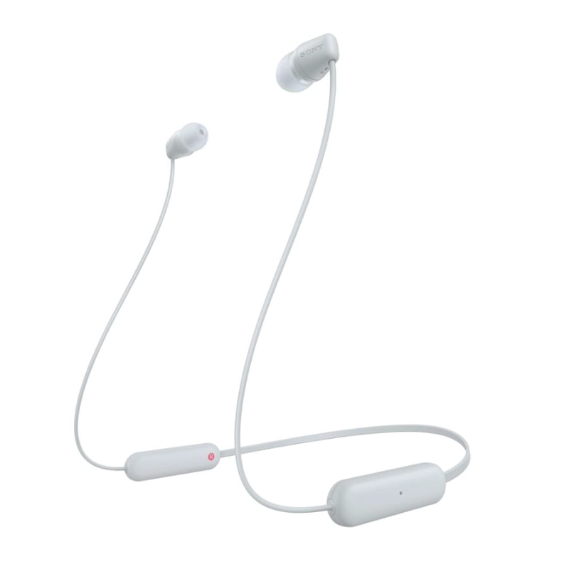 AUDIFONO SONY WI-C100 BLUETOOTH CON MICROFONO BLANCO IN-EAR - 1