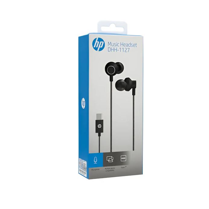 AUDIFONOS HP MANOS LIBRES DHH-1127 USB-C COLOR NEGRO IN-EAR - 3