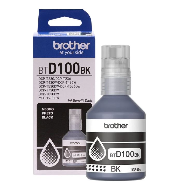 TINTA BROTHER BTD100BK NEGRO - 1