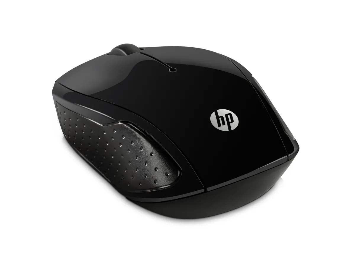 MOUSE HP 200 BLACK WIRELESS - 2