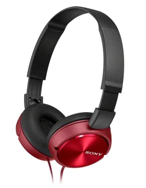 AUDIFONO SONY MDRZX310APRCUC ALAMBRICO COLOR ROJO - 1
